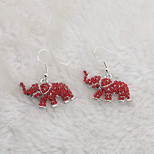 CHOORO Red Elephant Charm Bracelet Gift Greek Sorority2