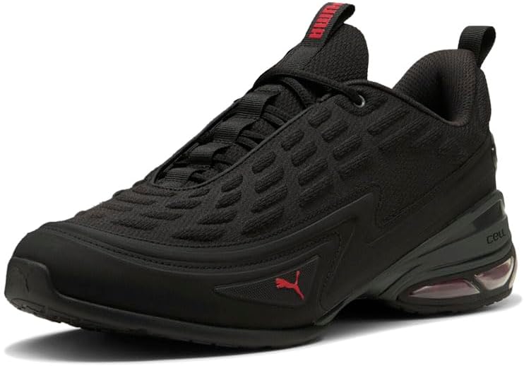PUMA Mens Meza Lace Up Sneakers Shoes Casual - Black