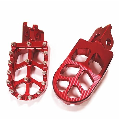 Repose-pieds CRF300L pédales rouges pour moto Honda 2021-2023