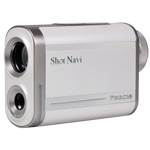 Shot Navi(�V���b�g�i�r) PRECIS �S���t ���[�U�[�����v 7�{ OLED 0.02�b���� �덷±20cm 2000yd�Ή� 3D�v�� ���፷ON/OFF �s���V�[�N �y�� IPX4 �[�d�� Type-C ���{�� (�z���C�g)