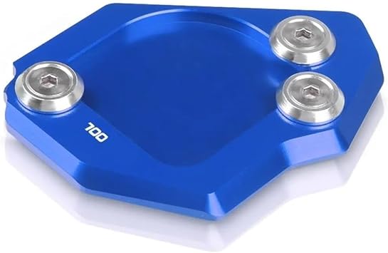 For F700GS For F650GS For F700 For F650 GS For F 700 650 GS 2008-2017 2009 Motorbike Sidestand Kickstand Side Stand Enlarge Extension Pads Enlarger PlateBlue2