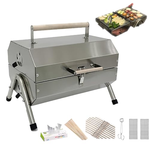 Barreau en acier inoxydable de qualité supérieure pour barbecue de camping robuste - 2