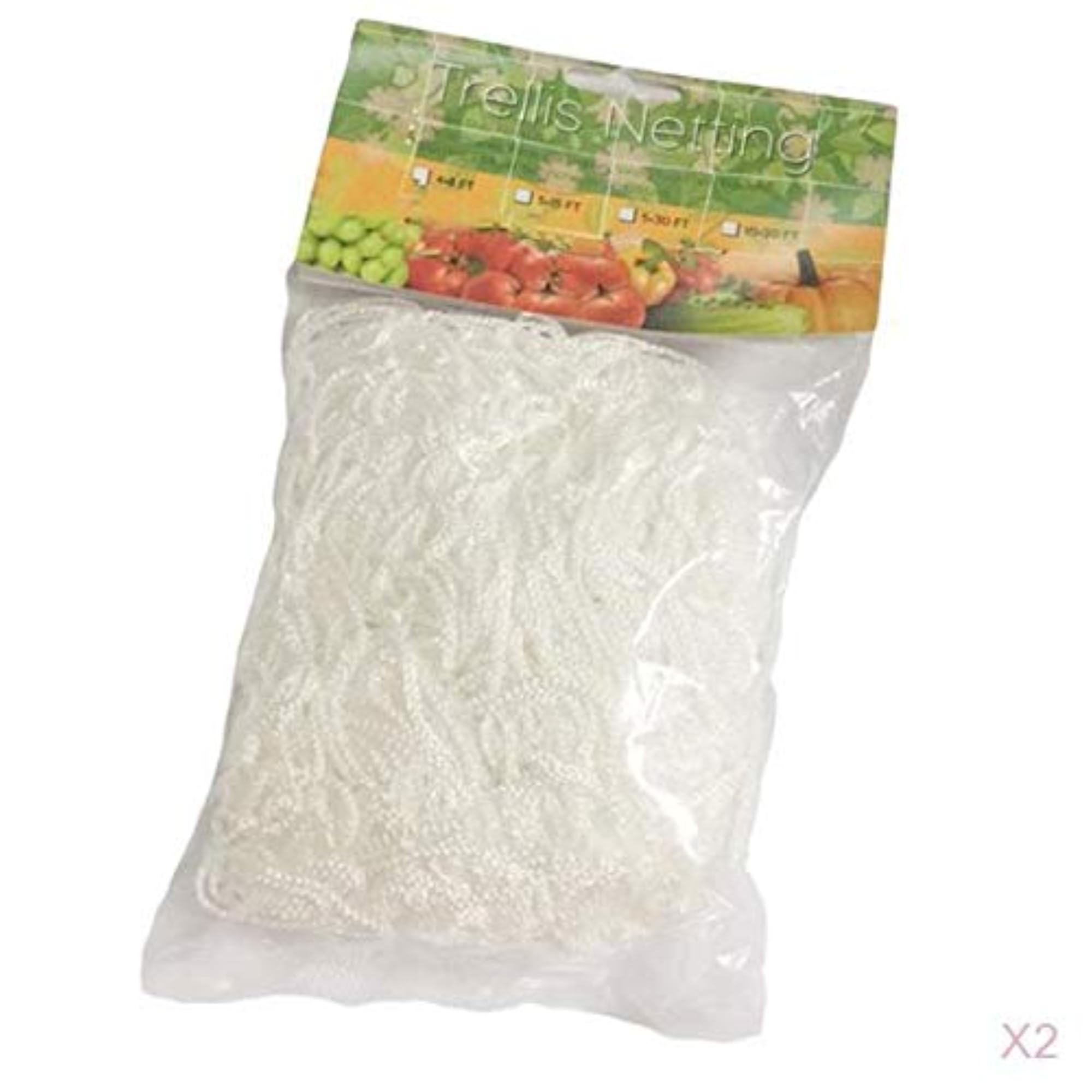 2pcs Heavy-Duty Plant Trellis Netting for Climbing Plants