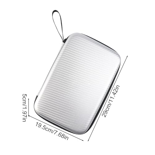 Bolsa de tenis de mesa para 2 raquetas y 6 pelotas con cremallera fluida 5