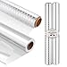 Produktbild Cabilock Cellophan Wrap Roll Geschenkpapier Klares Cellophan Geschenkfolie (43CM x 30M 3.0 Mil) Transparent Geschenkverpackung White Dot Florist Papierverpackung für Körbe Geschenke(2Roll)
