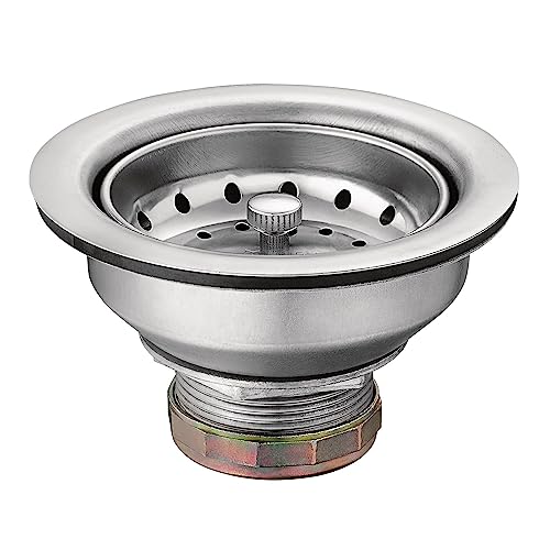 Moen-Kitchen-Sink-Stainless-Steel-Basket-Strainer-with-Drain-Assembly-3-12-Inch-Sink-Drain-Stopper-Plug-22036 Moen Kitchen Sink Stainless Steel Basket Strainer with Drain Assembly 3 12 Inch Sink Drain Stopper Plug 22036