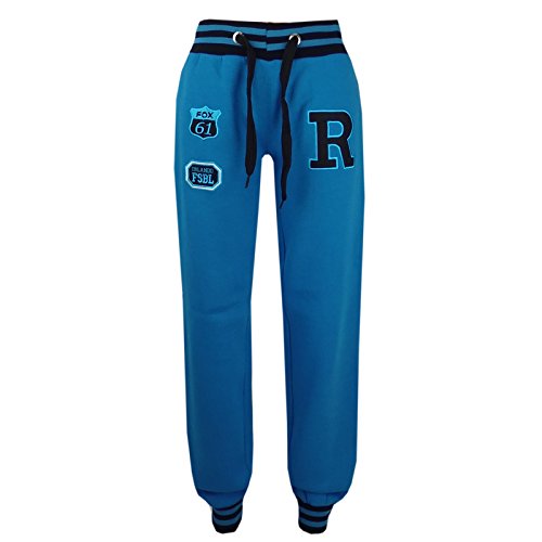 Pantalones de béisbol de fieltro para niños A2Z 4 Kids turquesa de 2 a 13 años