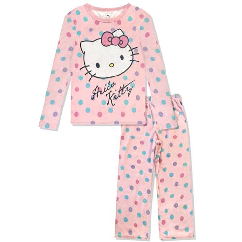 Hello Kitty Girls Pajama Pants and Sleep Shirt Set