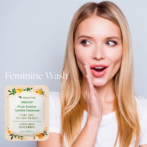 Image of Feminine Wash for Women ph Balance (30set) - Travel Size Daily Hygiene Cleanser Unscented for Sensitive Skin Y Zone Care