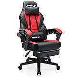 LEMBERI Video Game Chairs with footrest，Gamer Chair，Big and Tall Gaming Chair 400lb Weight Capacity，Gaming Chairs for Adults Teens，Racing Style Gaming Computer Chair with Headrest and Lumbar Support