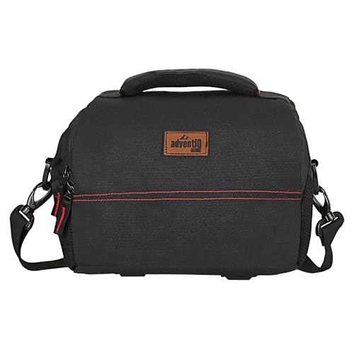 Image of Camera Bag Compact Retrospective Camera Shoulder Bag for DSLR /SLR & Mirrorless - Fits Nikon, Canon, Sony - Camera Bag for Travel - Shockproof Sling Case for Lens - Water-Resistant