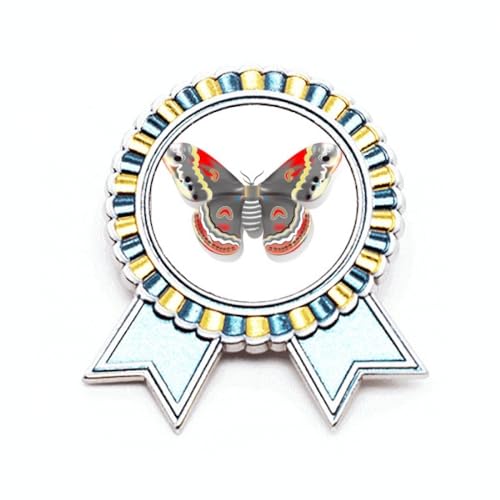 Broche cerf-volant 3D style chinois en métal M pour sublimer un manteau