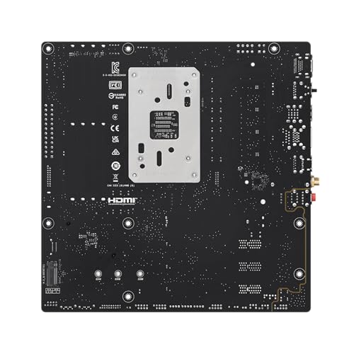 Scheda madre B650EM MAX Gaming WiFi AMD B650 mATX, DDR5, PCIe 5.0 Ready, 3X slot M.2, WiFi6, Ethernet da 1 GB, DisplayPort, HDMI, porte USB posteriori da 10 Gbps Type-A e Type-C, Flashback BIOS - Scheda madre - Immagine 9