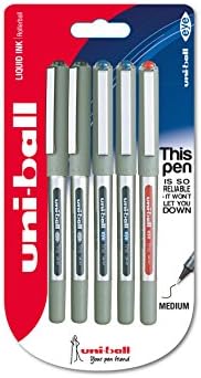 Uni-Ball EYE UB-157 Rollerball Pens - 0.7mm, Violet Ink, Pack Of 6 - View #10