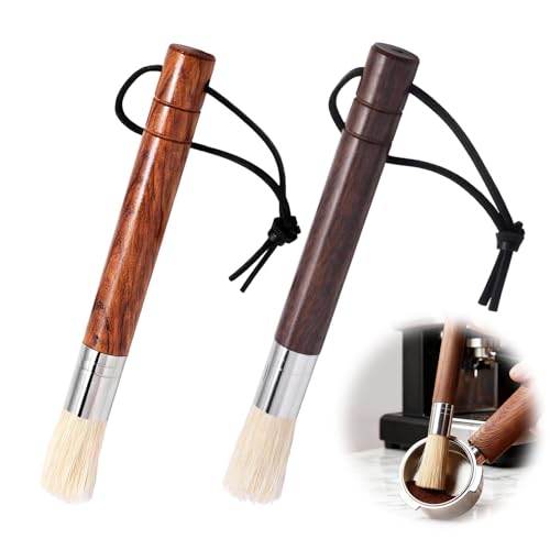 Pinceau à Café, 2 Pièces Pinceaux de Nettoyage pour...