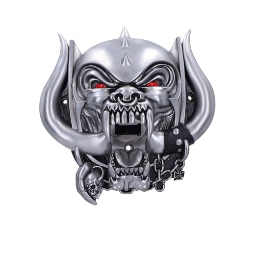 Warpig Motorhead décapsuleur mural argent en résine de 21cm - 2