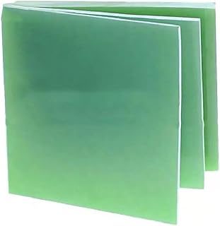Keywords epoxy glass fiber board, 1pcs 0.5/1/1.5/2/3/4/5mm Thickness FR4 Fiberglass Sheet Light-Green G10 Epoxy Plate(0.5mm,150x150mm)