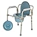 CO-Z Silla Portátil con Inodoro Capacidad de 140 kg Silla de WC...