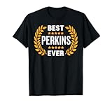 Best Perkins Ever with Five Stars Name Perkins T-Shirt