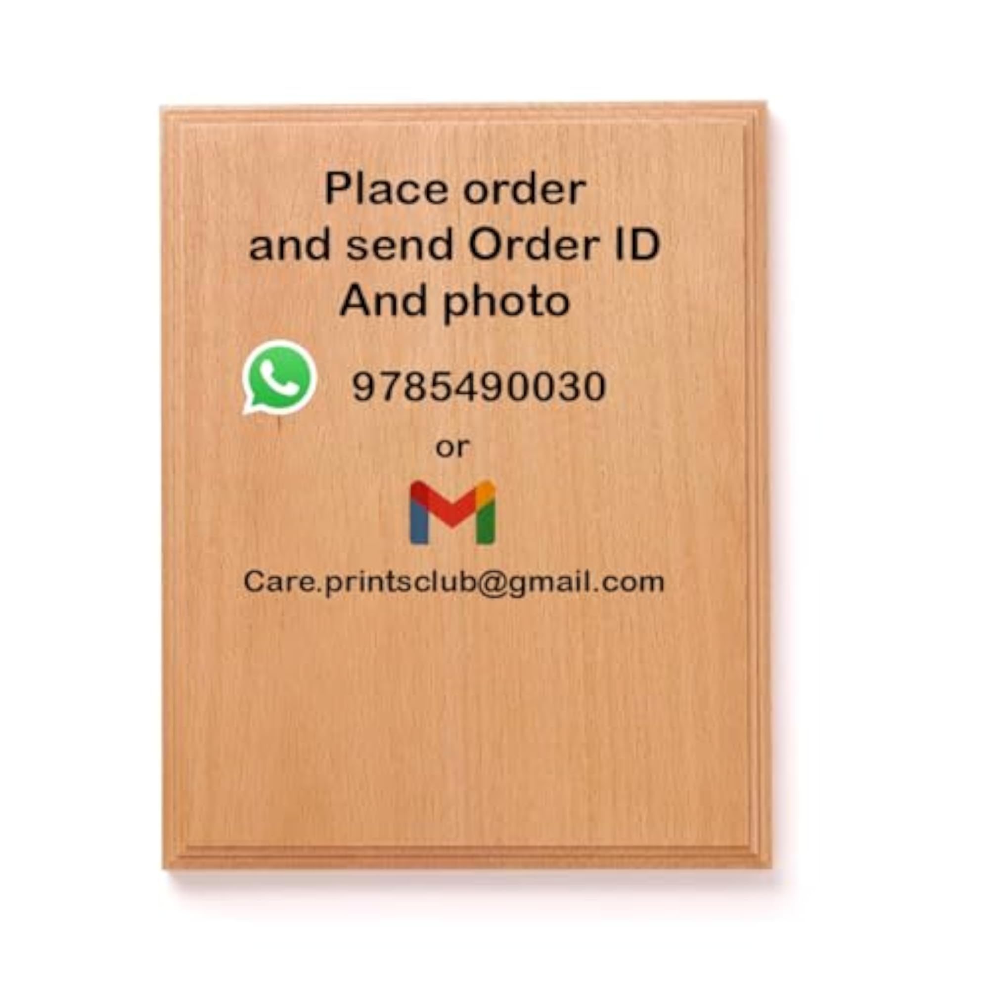Customized Cutout Photo Frame, Unique Table Top Decor