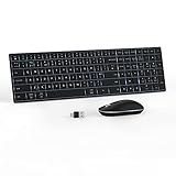 raton con cable usb Compatibilidad: este juego de teclado y mouse recargable inalámbrico es ampliamente compatible con Windows XP/7/8/10, Mac OS X 10.4 o superior.