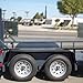 Migoda 2 Pack Trailer Fenders, Durable 14 Gauge Steel Diamond Fenders Tread Plate, 10
