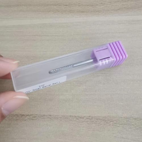 Punta de acero tungsteno para taladro de manicura miniatura 4