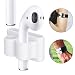 Lwsengme Premium Quality Shock Resistant Silicone Holder for Apple AirPods (Airpods holder-White)