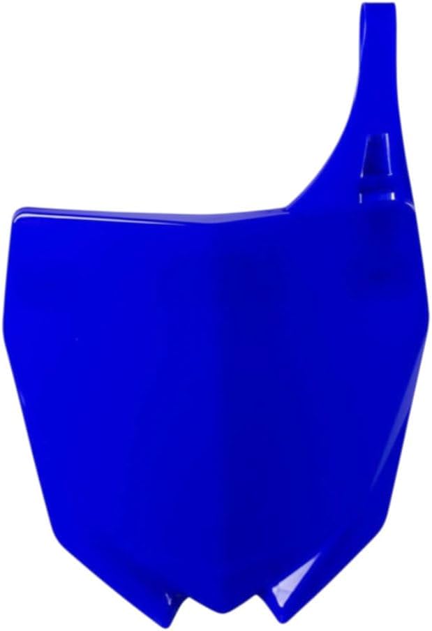 Polisport Motocross Motorcycles (MX) Number Plate for Yamaha YZ85 (2015-2024), YZ65 (2019-2024) Dirt Bikes - OEM Replica in Durable Gloss Polypropylene (DGP), Motocross Plastics - Blue