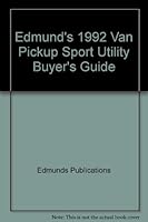 Edmund's 1992 Van Pickup Sport Utility Buyer's Guide 0312918933 Book Cover