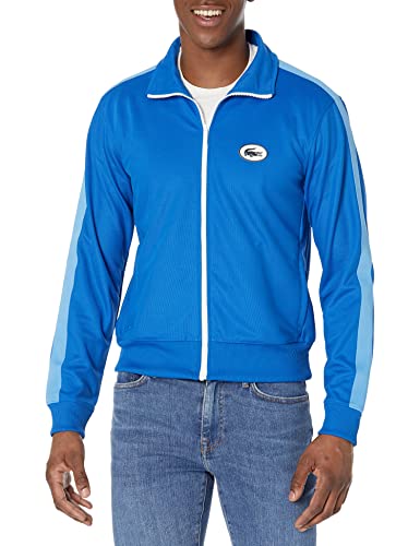Lacoste Men's Regular Fit High Neck Zip Up Sweatshirt