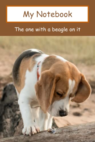 My Notebook: The one with a beagle on it