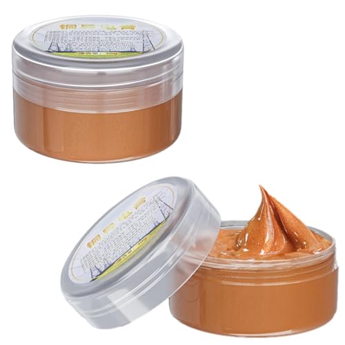 2Pièce Graisse De Cuivre Haute Température, Cuivre Pate Graisse, Graisse De Contacts Électrique, Graisse Mecanique, Graisse Coulisseau Frein Pour Connexion De Batterie, Réparation De Circuits Imprimés