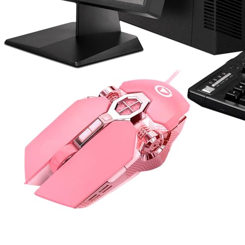 Precisione del gioco migliorata: il per il computer basta ogni mossa con i nostri topi di gioco cablati dotati di una funzione di programmazione macro intelligente integrata. Configurare facilmente le impostazioni della personalizzata e creare comandi macro univoci tramite software di supporto