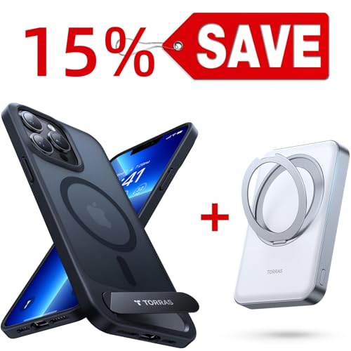 TORRAS 10000mAh Magsafe Power Bank — Buy Together to Save 15%