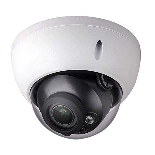 4MP Outdoor POE IP Camera IPC-HDBW4433R-ZS, 2.7-13.5mm Motorized Varifocal Lens, 5X Optical Zoom Dome Security Camera with IR 164ft Night Vision, Smart H.265+ WDR, SD Card Slot, IVS, IP67 IK10