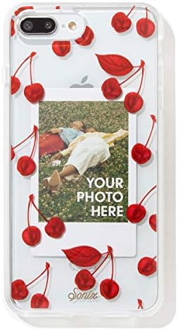 Sonix Cherry Photo Frame Cell Phone Case [Military Drop Test Certified] Protective Clear Polaroid Picture Case Series for Apple iPhone 6 Plus, iPhone 7 Plus, iPhone 8 Plus