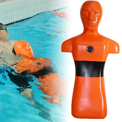 Muñeco de Entrenamiento para Rescate Acuático, Naranja miniatura 1