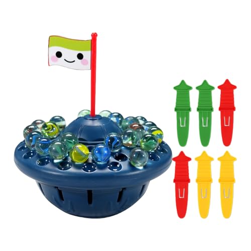 Generisch Murmel Balance Spiel Für Kinder | Stapel Balance Geschicklichkeitsspiel | Familien Herausforderungsspiel Für Spaß | Für Kinder Eltern Zuhause Familienabend Party Geburtstag Weihnachten