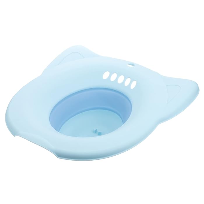 Buy SUPVOX Sitz Bath Folding Sitz Basin Collapsible Toilet Seat Toilet