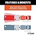 CURT 17063 Round Bar Weight Distribution Hitch with Integrated Lubrication and Sway Control, Up to 14K, 2-In Shank, 2-5/16-Inch Ball
