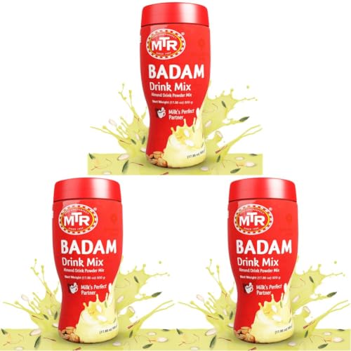 Image of MTR Badam Drink Mix Pet Jar 500g (Pack of 3)