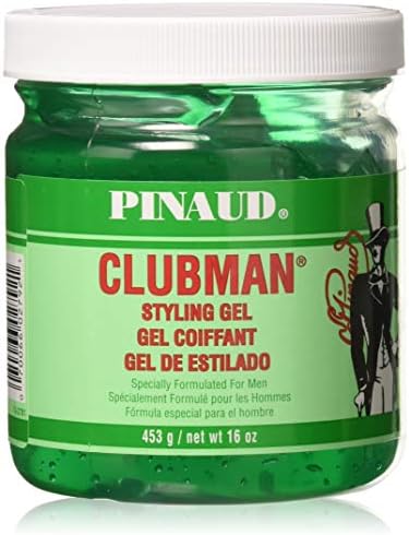 Pinaud Clubman Hair Styling Gel, Original - 16 Oz (Pack of 3)