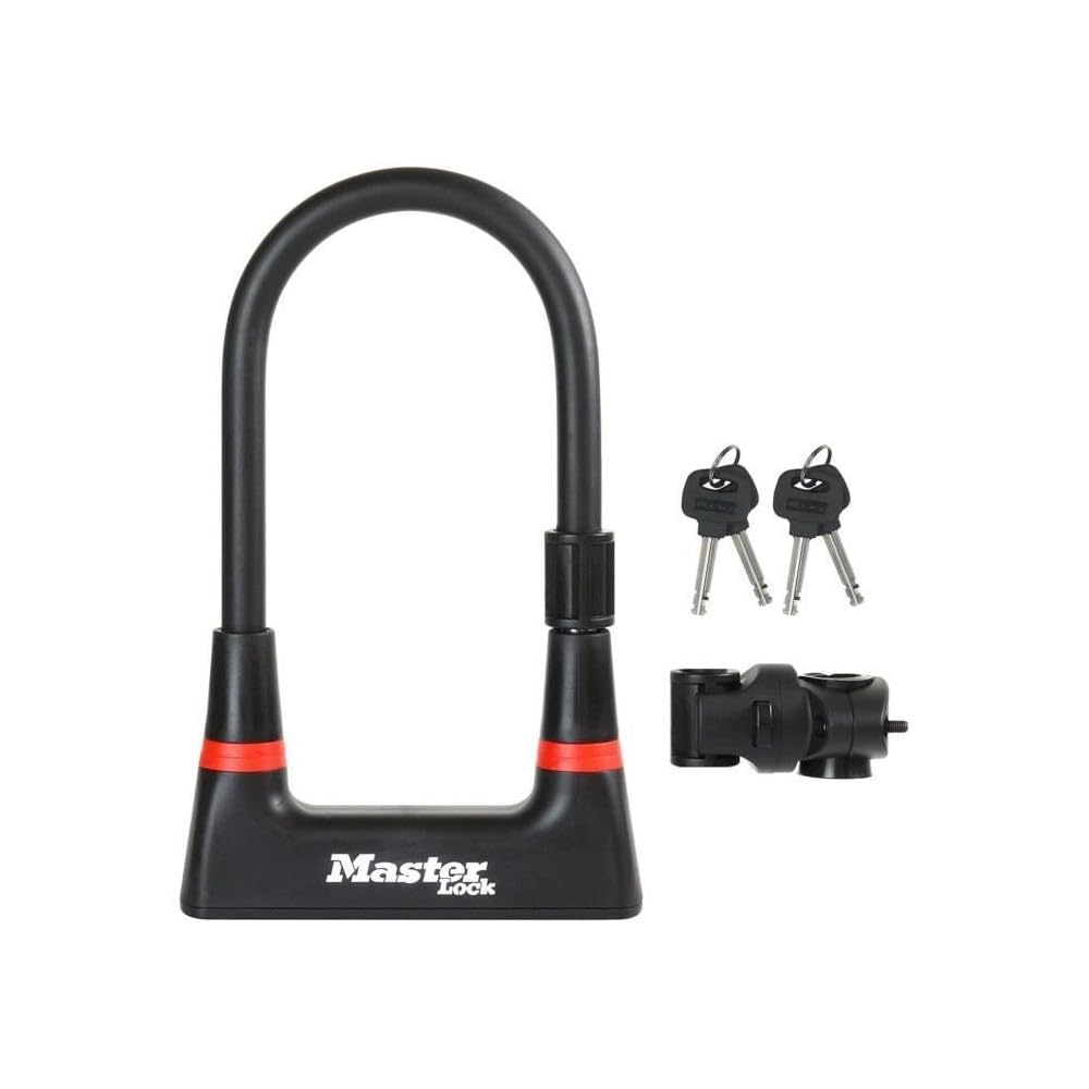 Master Lock 8279 Shackle Lock, Black, 14 x 210 x 104 mm