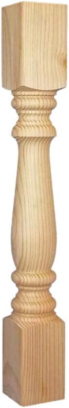 3 1/2 x 26" E15 Classic Porch Spindle, Western Cedar