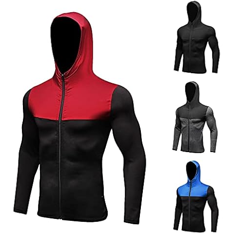 Tee Shirt Compression Homme WOXIHUAN Cover