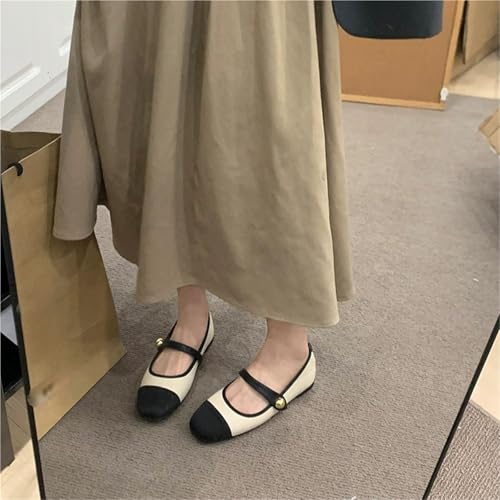 Women Flat Shoes Fashionable and Versatile Slip On Flats Mary Jane Shoes Women4