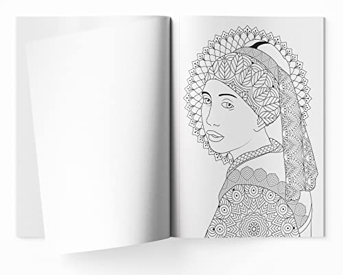 Image of Fashion Mandala Coloring Book For Adults