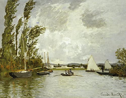 Tableau Monet Le Petit Bras de la Seine pour Décoration Salon 60x90