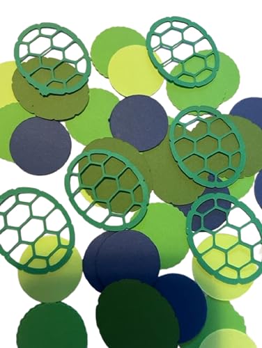 Confettis de table tortue pour réussir la déco d'anniversaire - 2